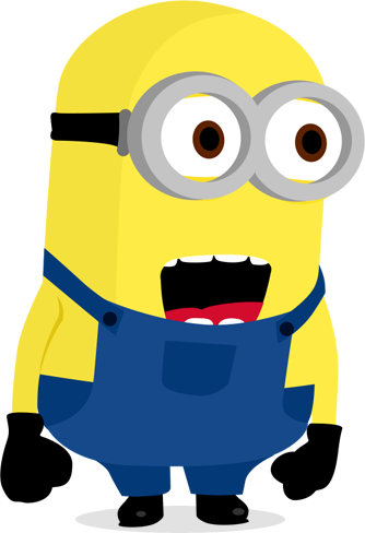 Minion Ipsum Is A Fun Alternative To The Usual Filler - Minions Vector Free (334x488)