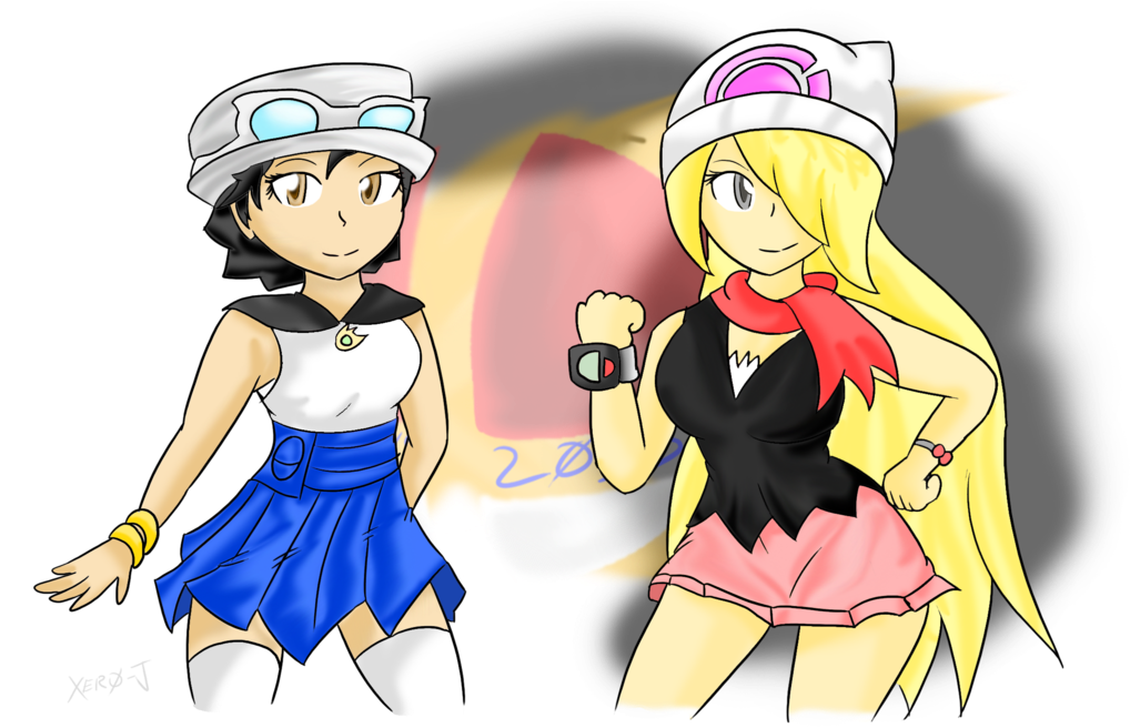 Serena Diantha And Dawn - Pokemon Diantha And Cynthia.