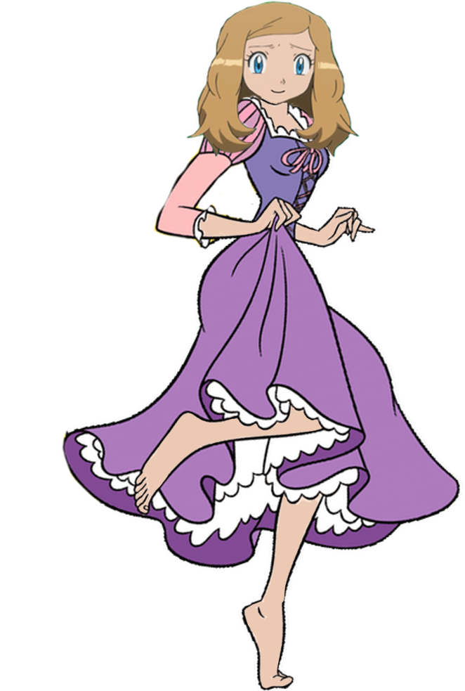 Serena As Princess Rapunzel By Darthranner83 - Pokemon Princess Serena (782x990)