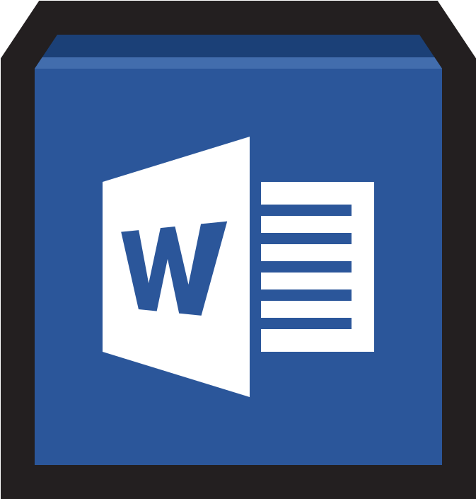Microsoft Word Icon - Windows 10 Microsoft Word (1024x1024)