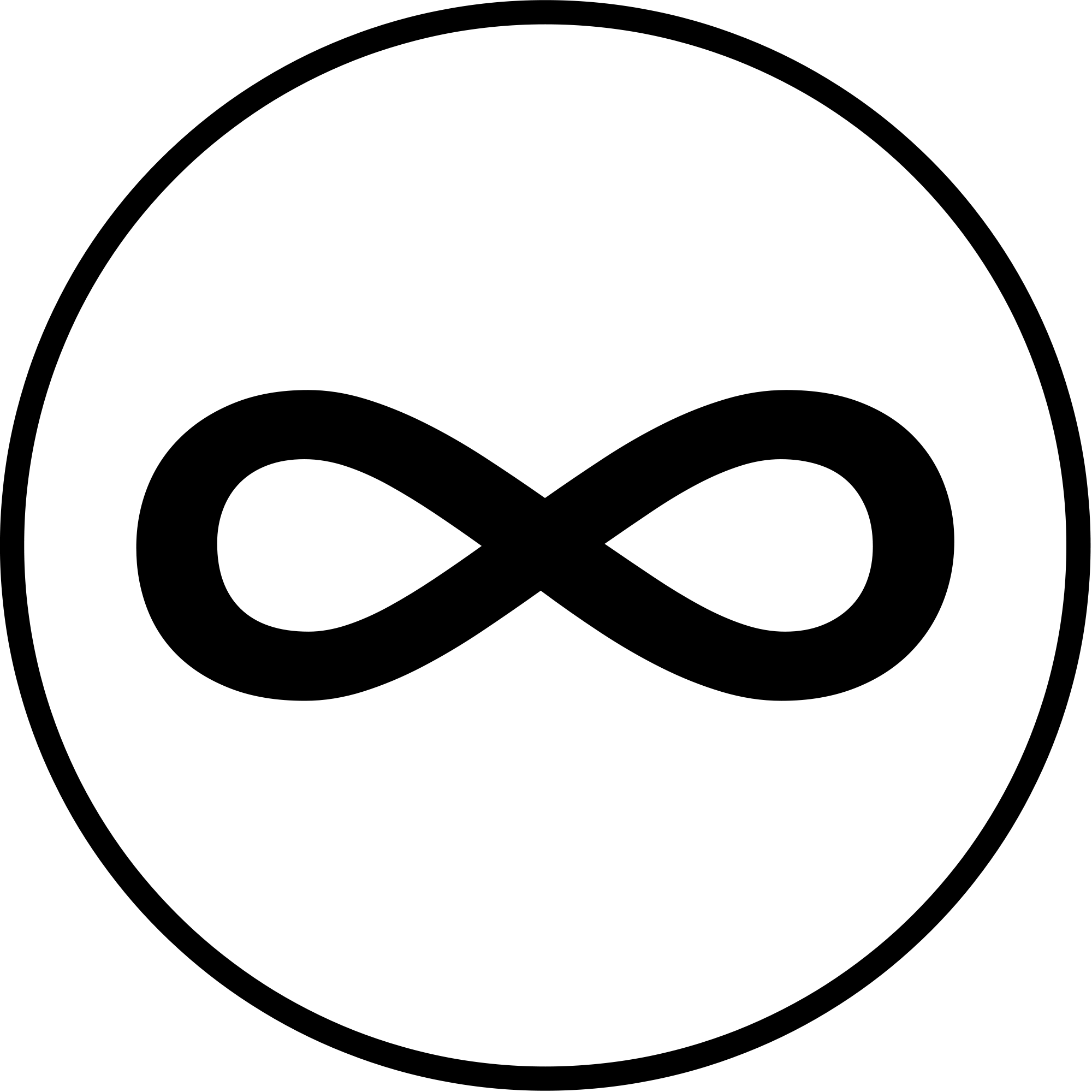 Знак бесконечности символ