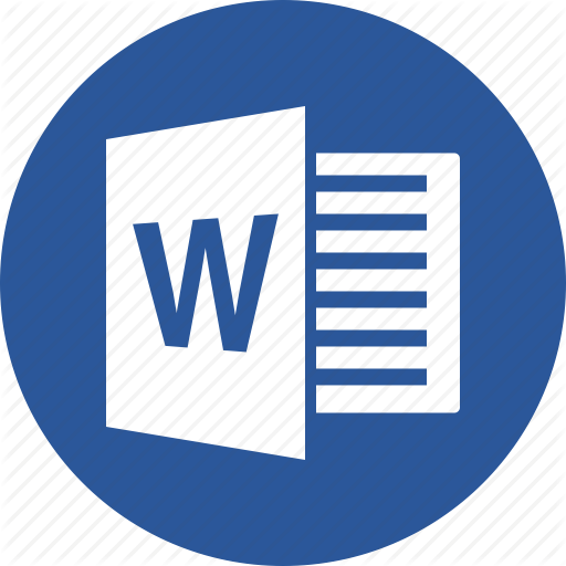 Document Microsoft Word Icon - Microsoft Word Icon Png (512x512)