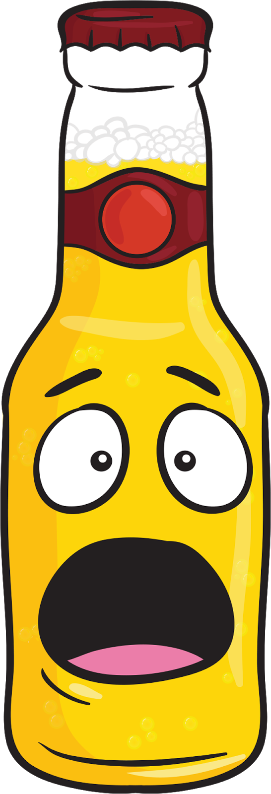 Lots To Do In September - Beer Bottle Emoji (546x1600)