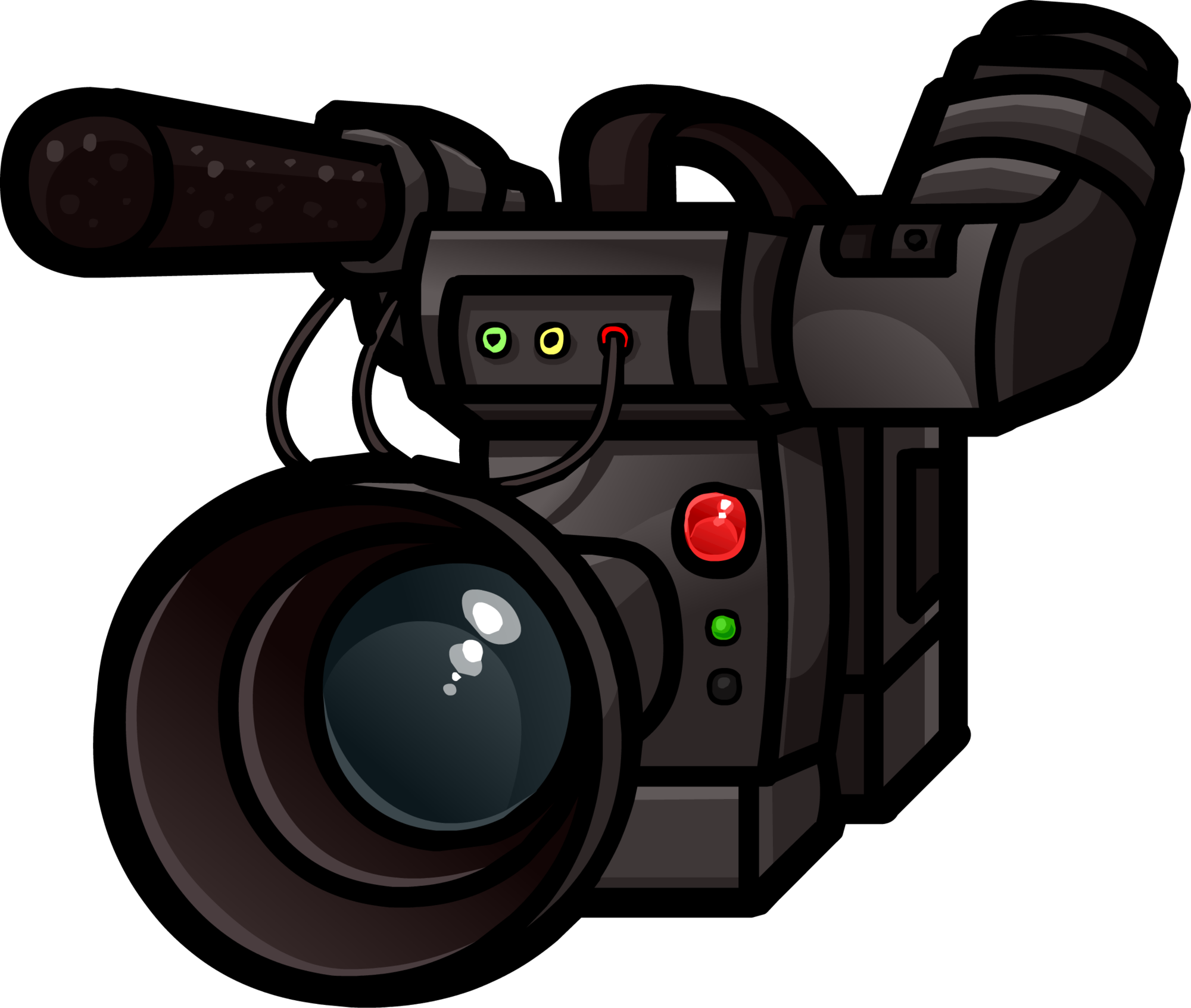 Video Camera Clipart Video Camera Clipart Png - Club Penguin Video Camera (2000x1693)