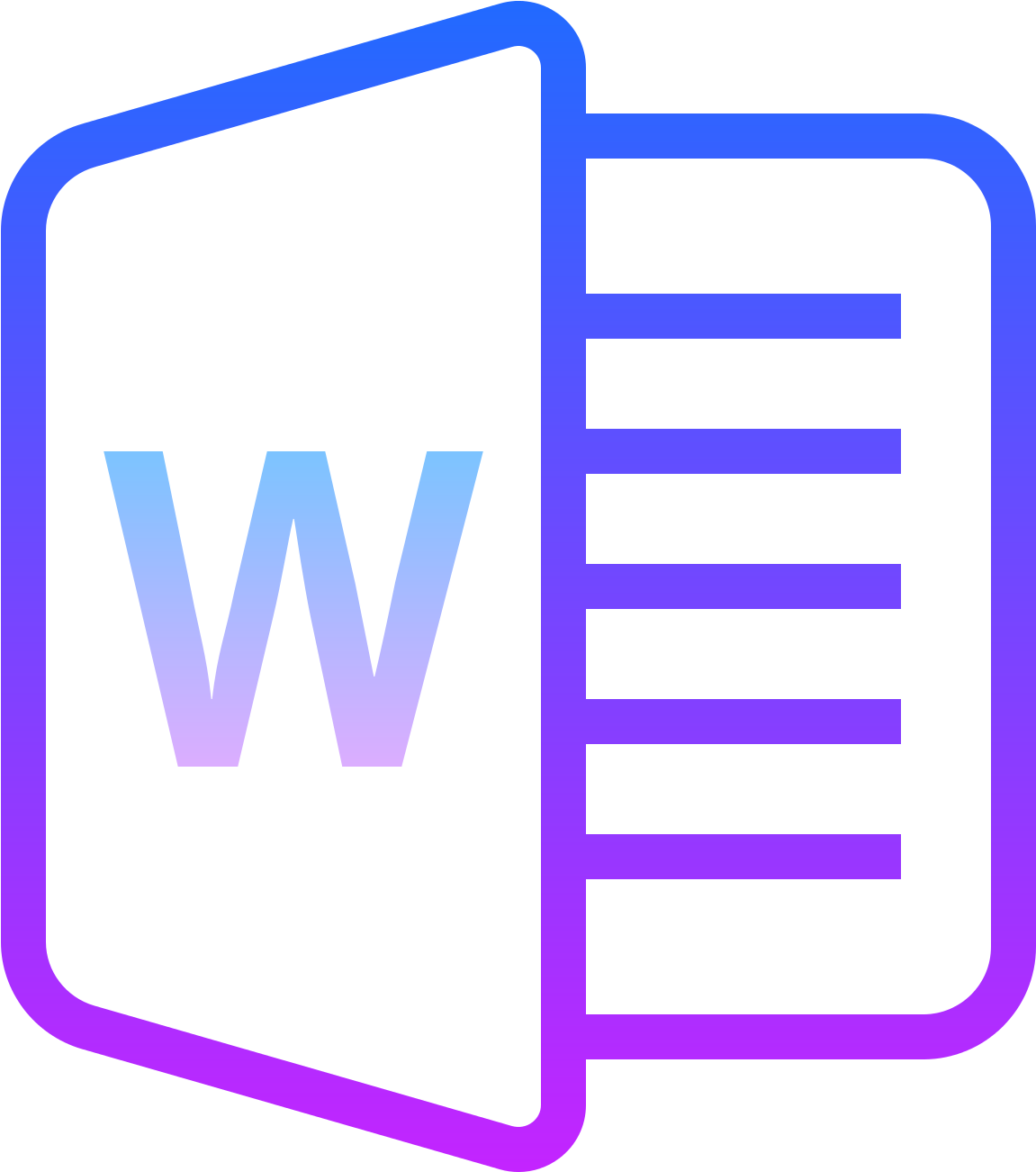Microsoft Word Icon - Microsoft Word Icons Cool (1600x1600)