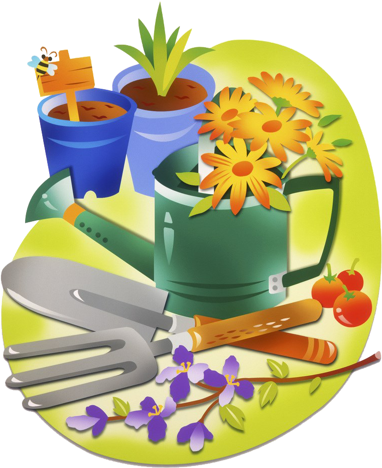 Flowerpot Tool Gardening Drawing Shovel - Flowerpot Tool Gardening Drawing Shovel (822x1024)