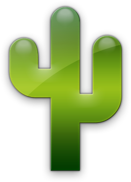 Cactus Symbol Png Photo - Cross (420x420)