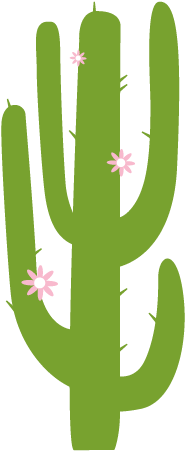 Saguaro Cactus Wall Decal - San Pedro Cactus (660x500)