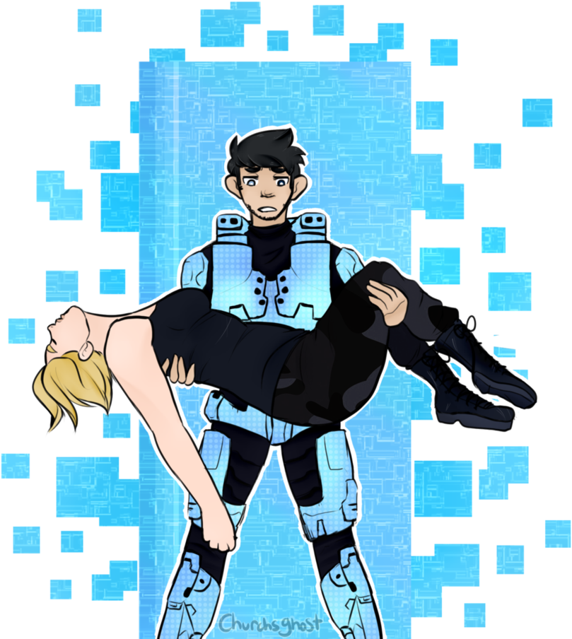 Dont Say Goodbye, I Hate Goodbyes By Churchsghost - Hate Goodbyes Red Vs Blue (852x937)