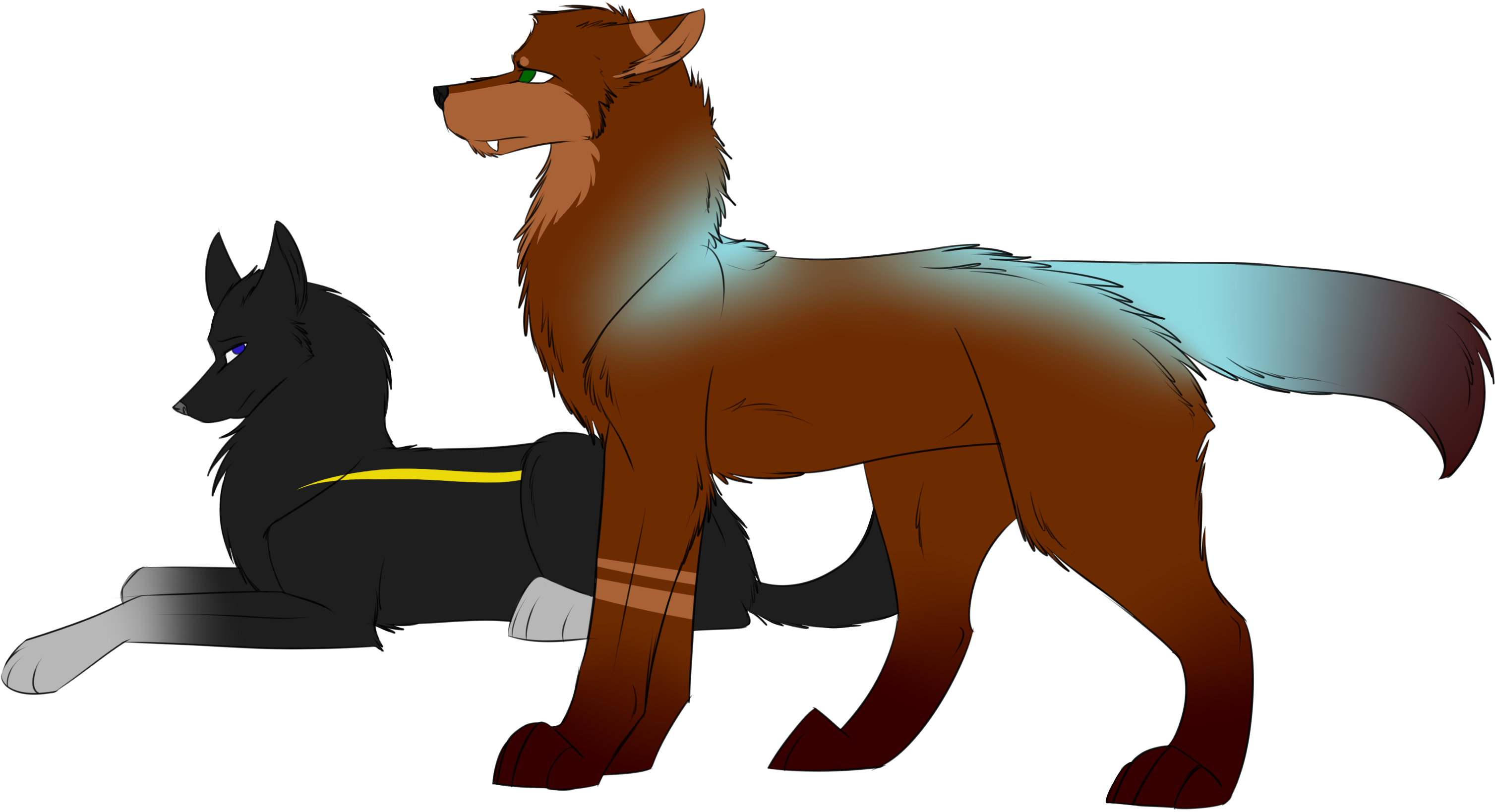 I Didn't Get To Say Goodbye By Shadow-carlisle - Kunming Wolfdog (3188x1727)