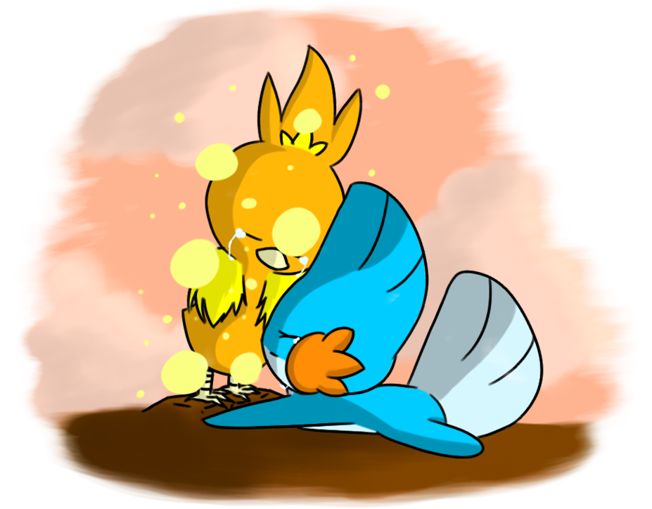 I Don't Want To Say Goodbye By Kagoma1112 - Cartoon (1000x800)