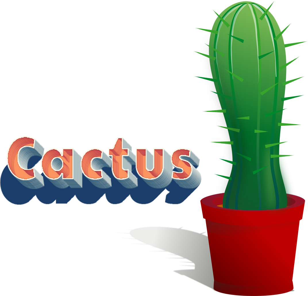Cactus Png File - Portable Network Graphics (1317x1200)