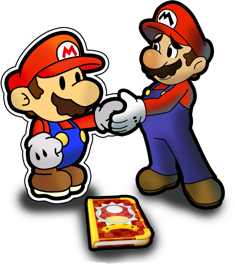 Paper Mario's Farewell By Fawfulthegreat64 - Super Paper Mario (859x931)