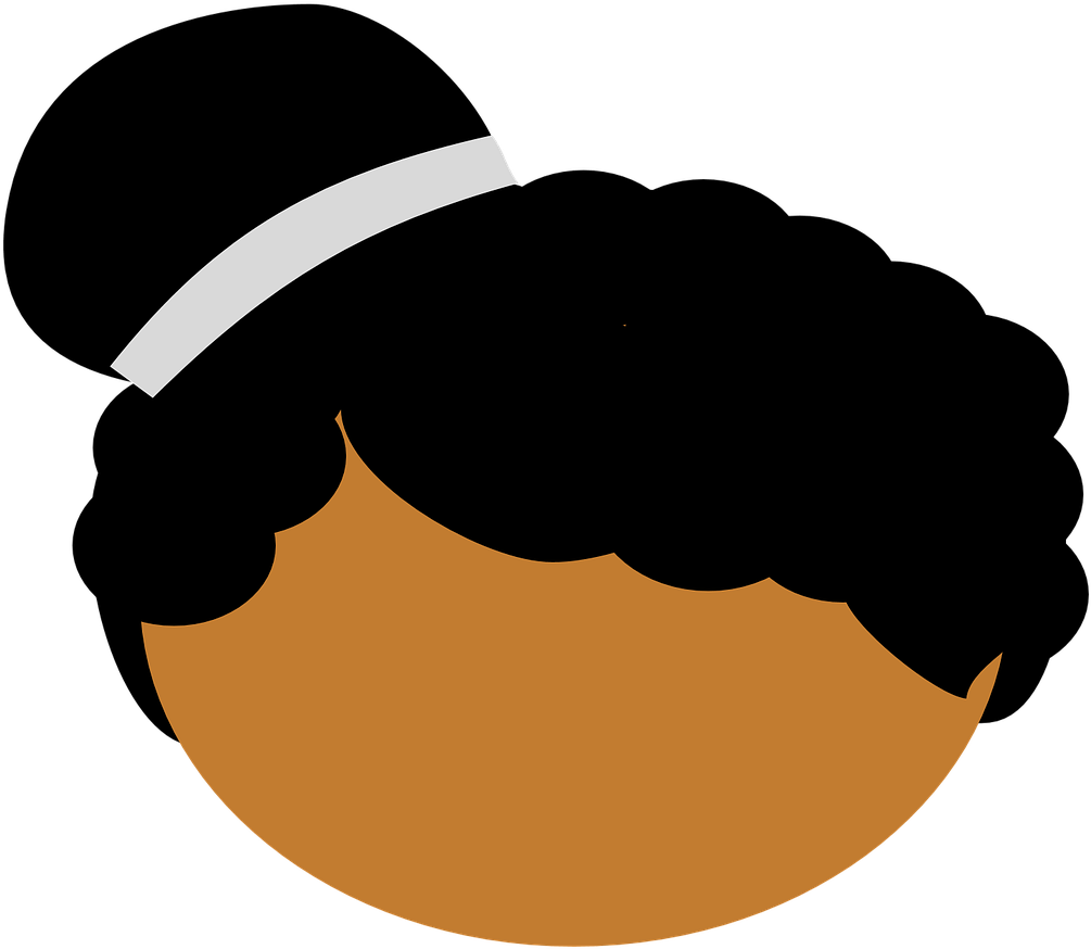 Black Children Bilder - Black Girl Cartoon Head (960x576)