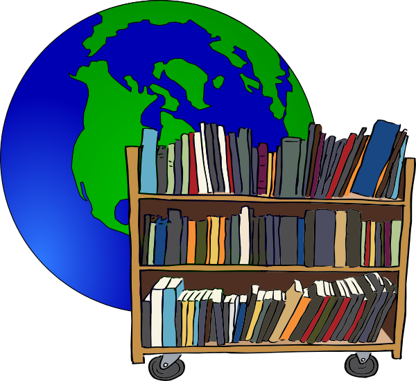 Library Clipart - Library Clip Art Free (600x550)