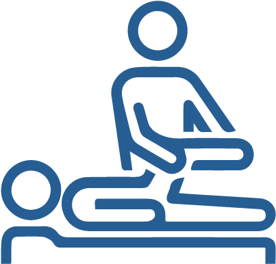 Licensed Physical Therapist - Physical Therapy Icon (413x393)