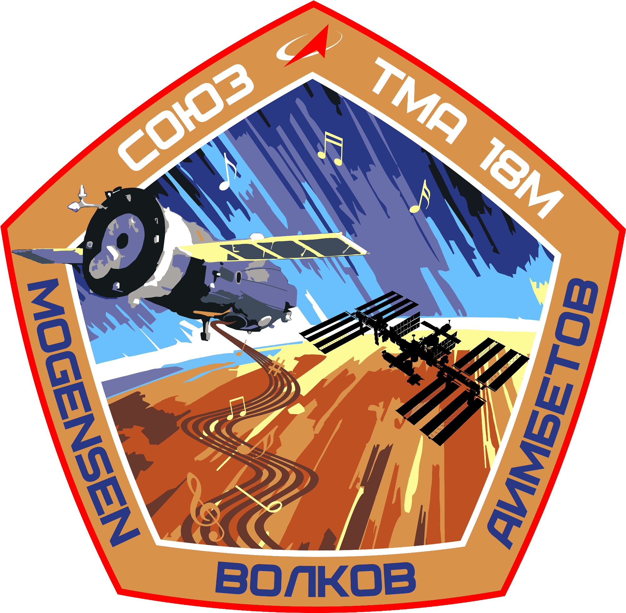 Welcome Aboard Cliparts 25, Buy Clip Art - Soyuz Tma-18m (2020x1978)
