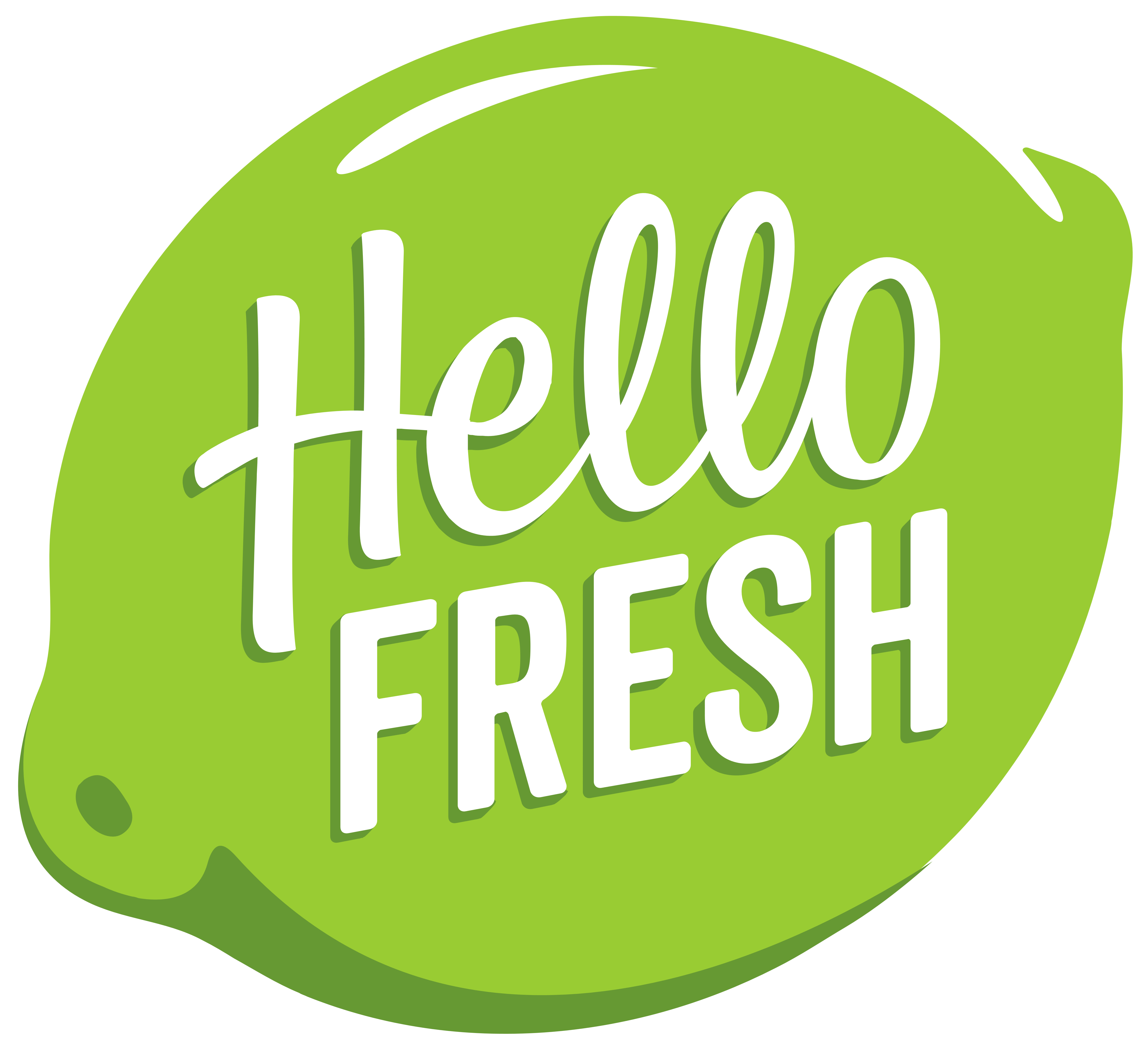 Hellofresh Hello Fresh Logos Download - Hello Fresh Logo (5000x4527)