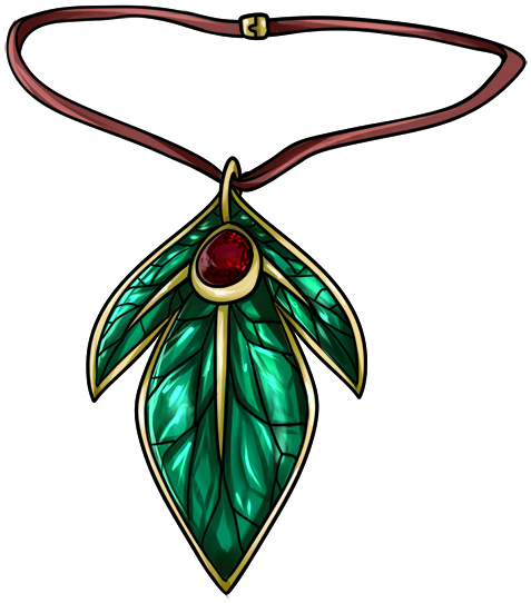 Emerald Leaf Necklace By Wyngrew - Stock Photography (500x570)
