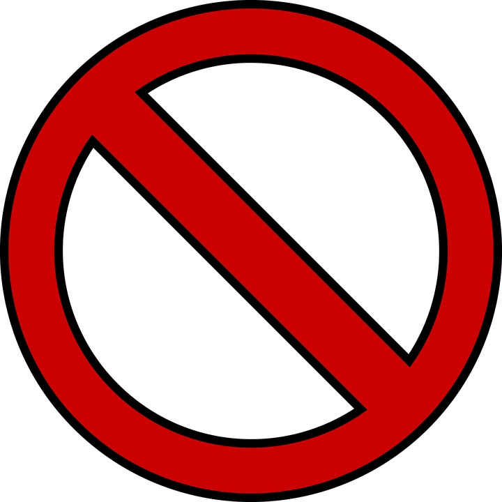 Download and share clipart about Ban Pixabay - Prohibitory Sign, Find more ...