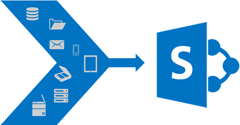 Document Capture Enabled Sharepoint - Sharepoint Online Logo Size (500x257)