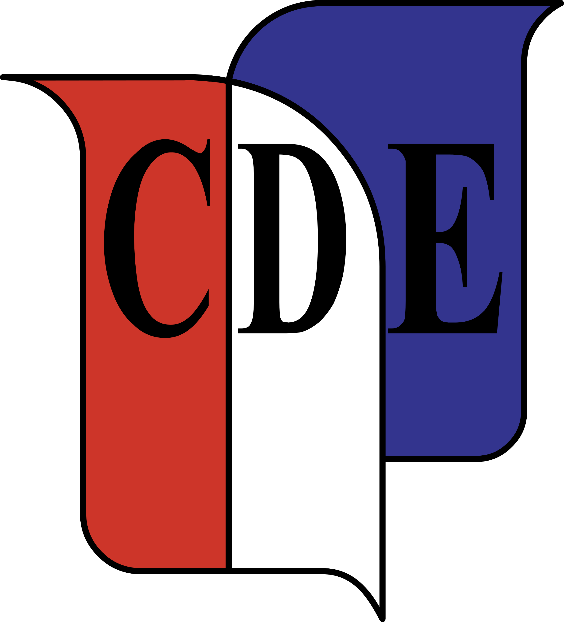 Cd Espanol Logo Png Transparent - Escudo Club Deportivo Español (2400x2647)