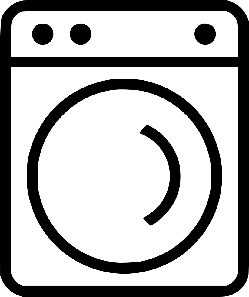 Washer Dryer Comments - Washer Dryer Icon (822x980)