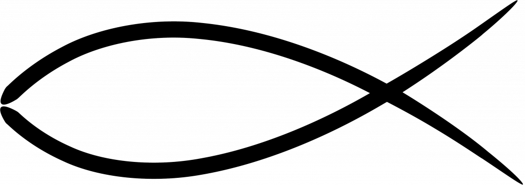 Download Pretty Christian Fish Clipart - Download Pretty Christian Fish Clipart (1024x361)