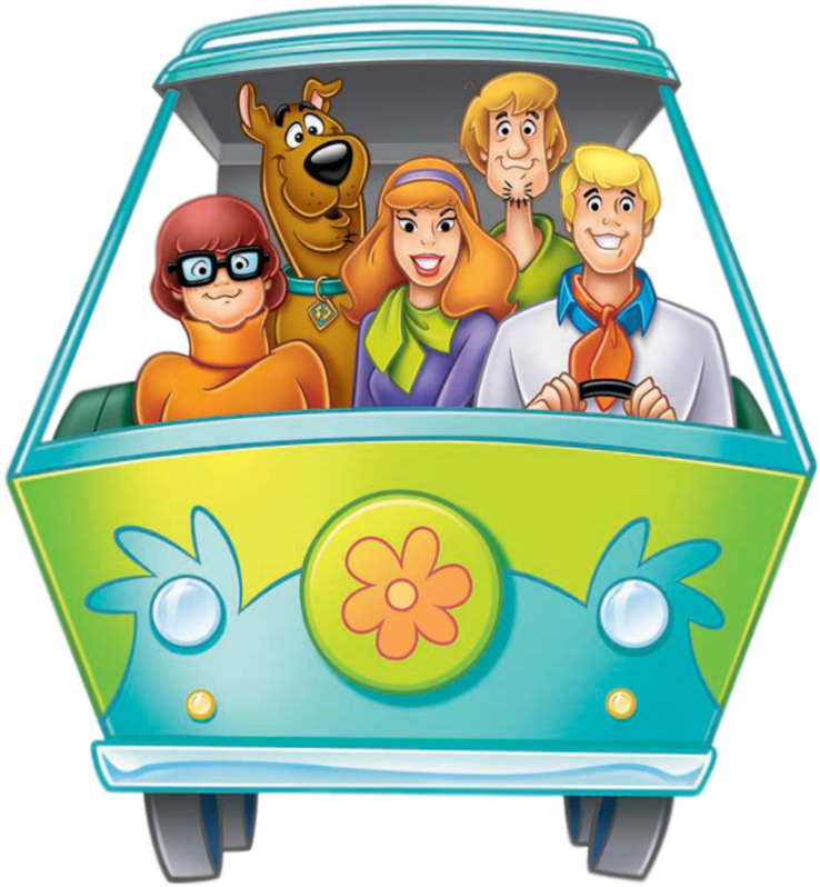 New Scooby Doo Clip Art Medium Size - Scooby Doo Gang Mystery Machine (894x894)