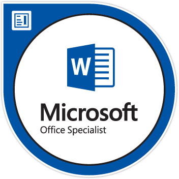 Adobe Certified Associate In Photoshop Cs6 - Microsoft Office Specialist Word (352x352)