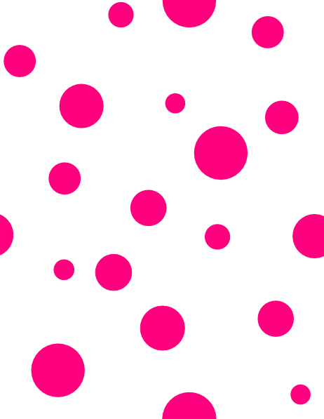 Pink Polka Dot Clipart (462x597)
