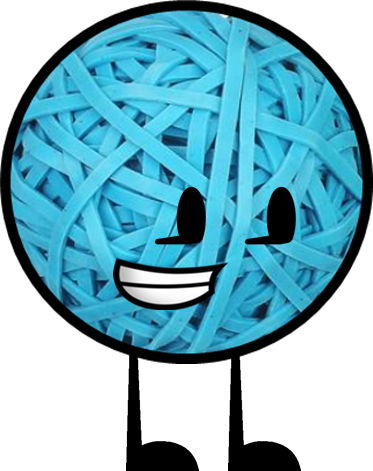 Rubber Band Ball - Rubber Band Ball Clipart (373x471)