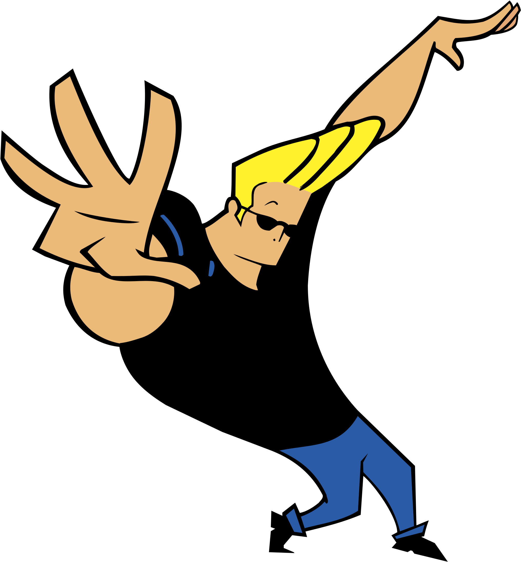 Johnny Bravo Logo Png Transparent - Johnny Bravo (2400x2400)