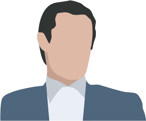 Person Icon Flat Design Royalty Free Vector Image - Corporate Person Icon (512x512)