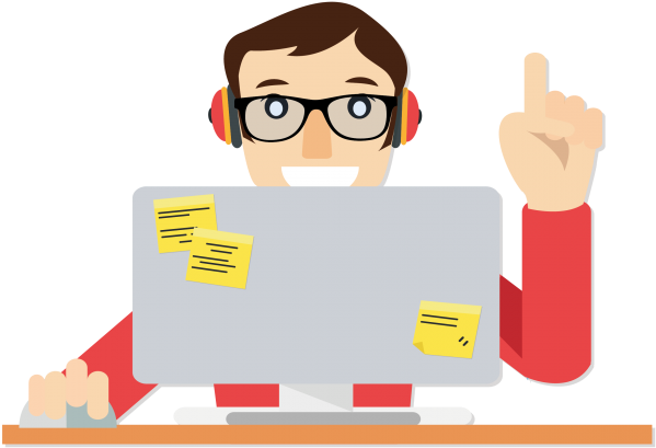 Техническая Поддержка Сайта - Cartoon (640x480)