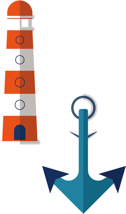 Vector Elements And Associated Sea - Sea Anchor (530x792)