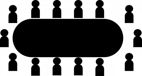Often Times I Have A Hard Time Contributing To Discussions, - Meeting Clip Art (480x258)