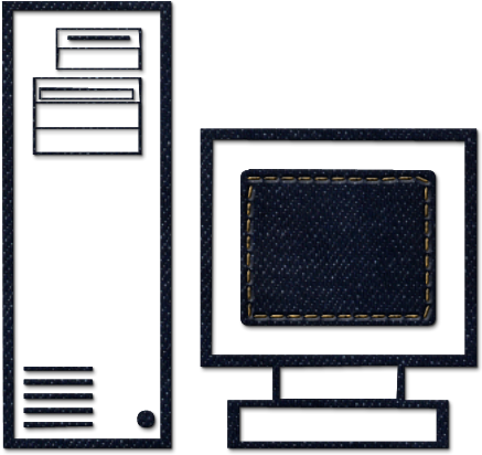 Clipart Info - Desktop Computer Icon (600x600)