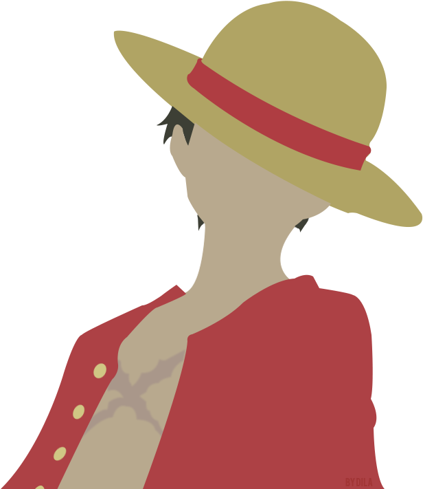 Luffy Flat Design By Didine1296 - One Piece Wallpaper Luffy (778x756)