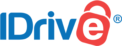 Idrive-logo - Examples Of Cloud Storage Companies (539x227)