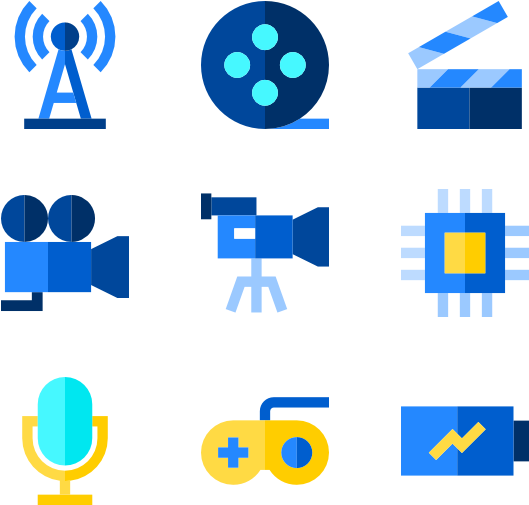 Computer Icons Microphone Computer Monitors Clip Art - Electronic Icon Designs (600x564)