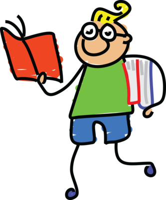 Course Of The Next Couple Of Months You Will Be Reading - Clip Art (333x400)