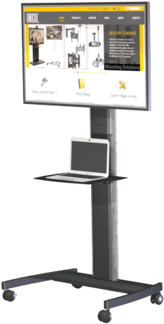 Avecta High Level Trolley Up To 70" - Shelf (264x492)