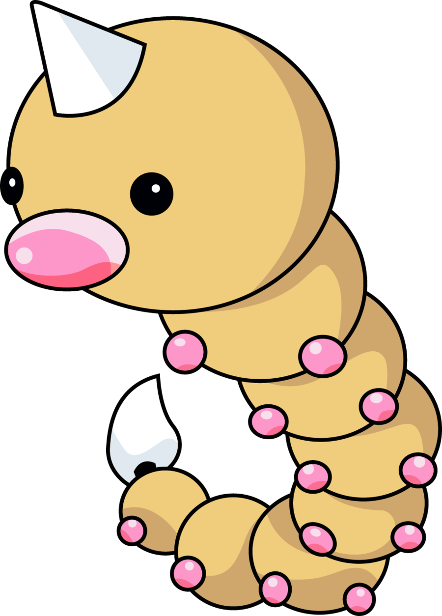 It Is Called Hornliu In My Language Edition, So I Here - Weedle Pokemon Go Clipart (900x1254)