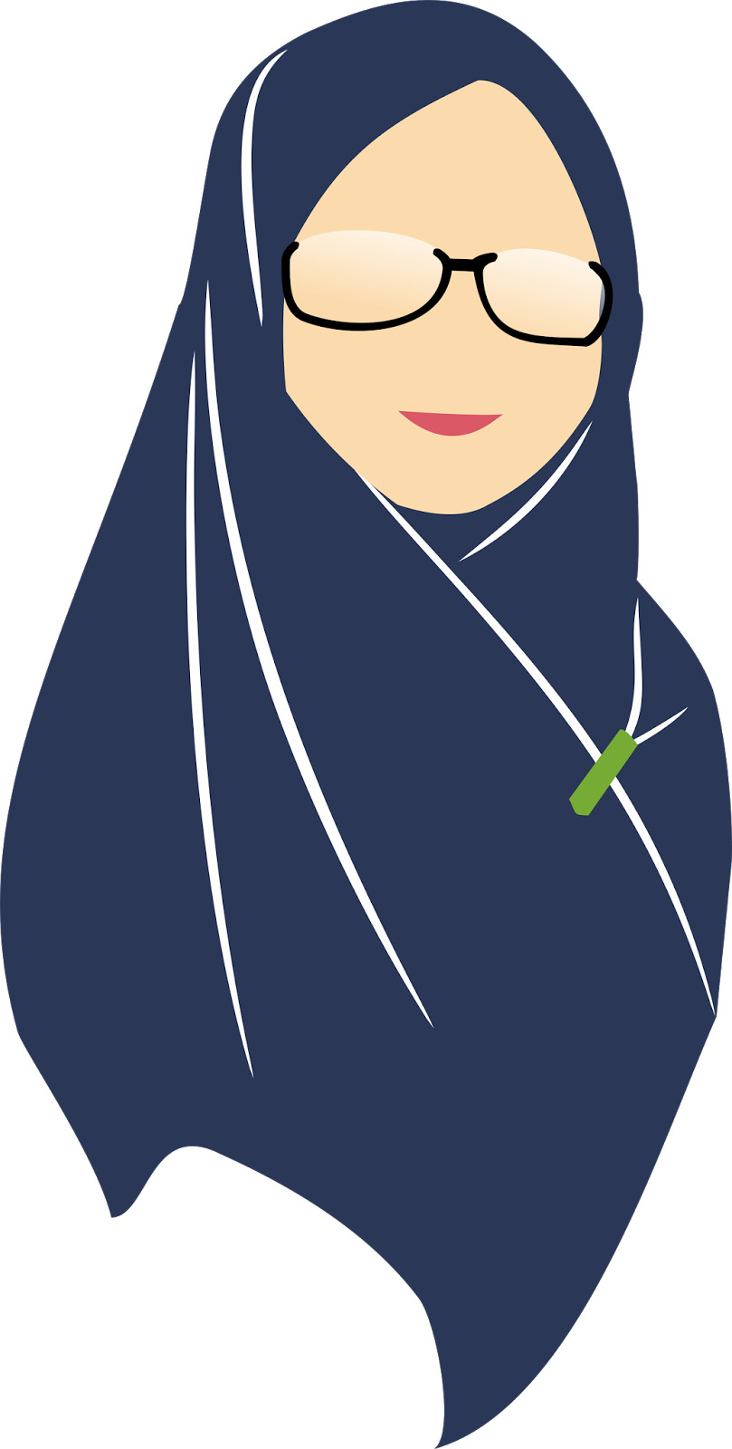 Flatdesign Hijab - Hijab (809x1600)