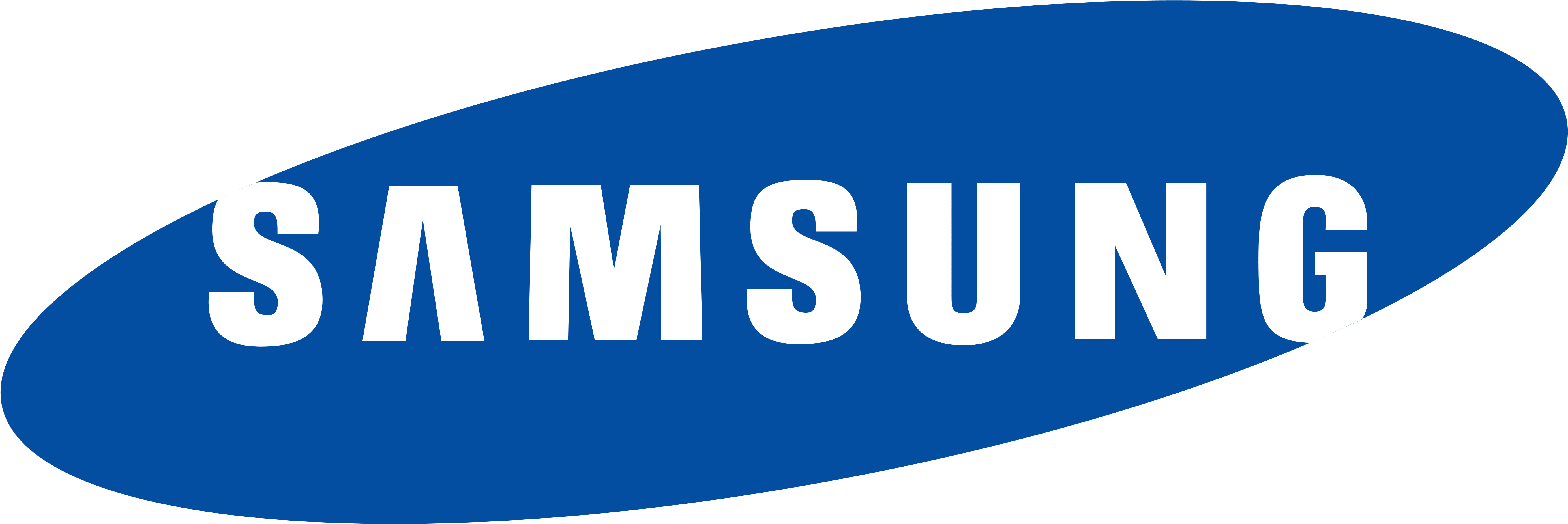 Logo Samsung Png - Samsung Logo 2016 Png (5584x1880)