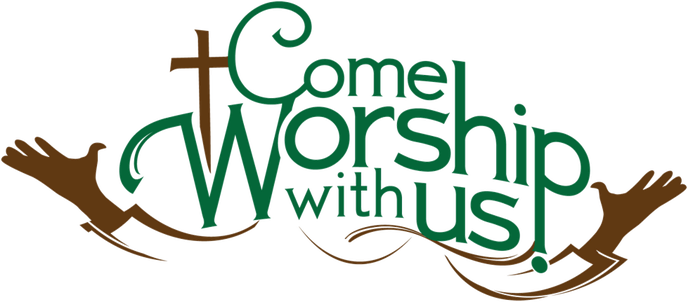 Sunday Morning Cliparts - Come Worship With Us (688x302)