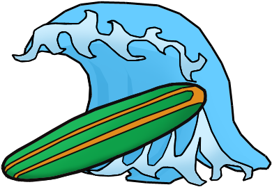 Crete Surfing - Surfing Icon (400x300)