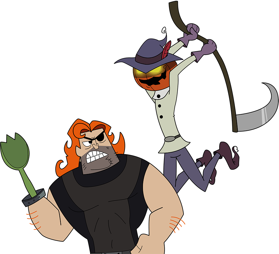 Halloween Will Last Forever , Hoss - Grim Adventures Of Billy And Mandy Jack (900x822)