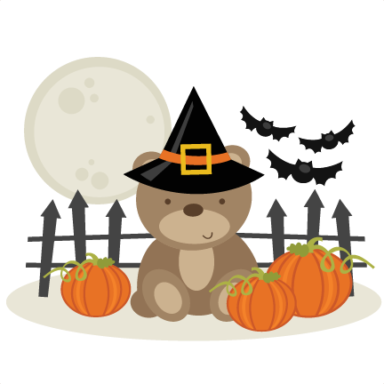Halloween Bear Svg Cutting Files Free Svg Cuts Halloween - Digital Scrapbooking (432x432)